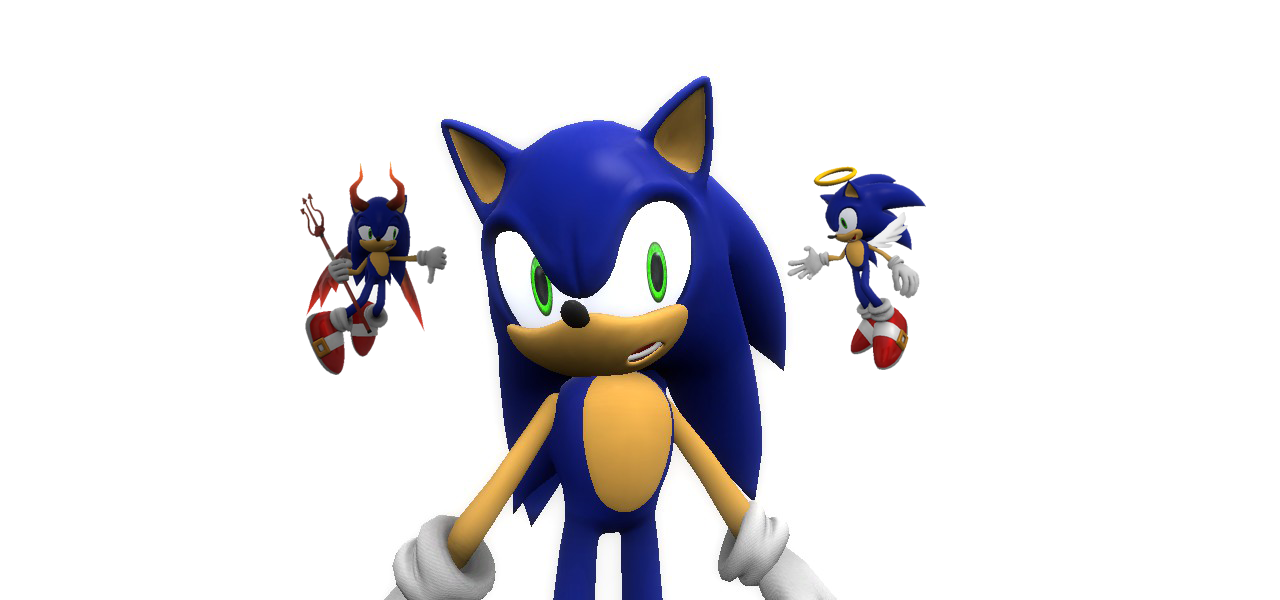 Sonic conscience by CyotheLion on DeviantArt