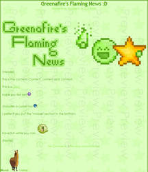 Greenafire'sFlamingNews-Update