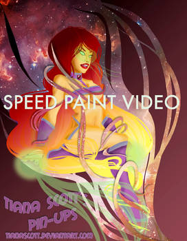 Star Fire Speed Painting Video