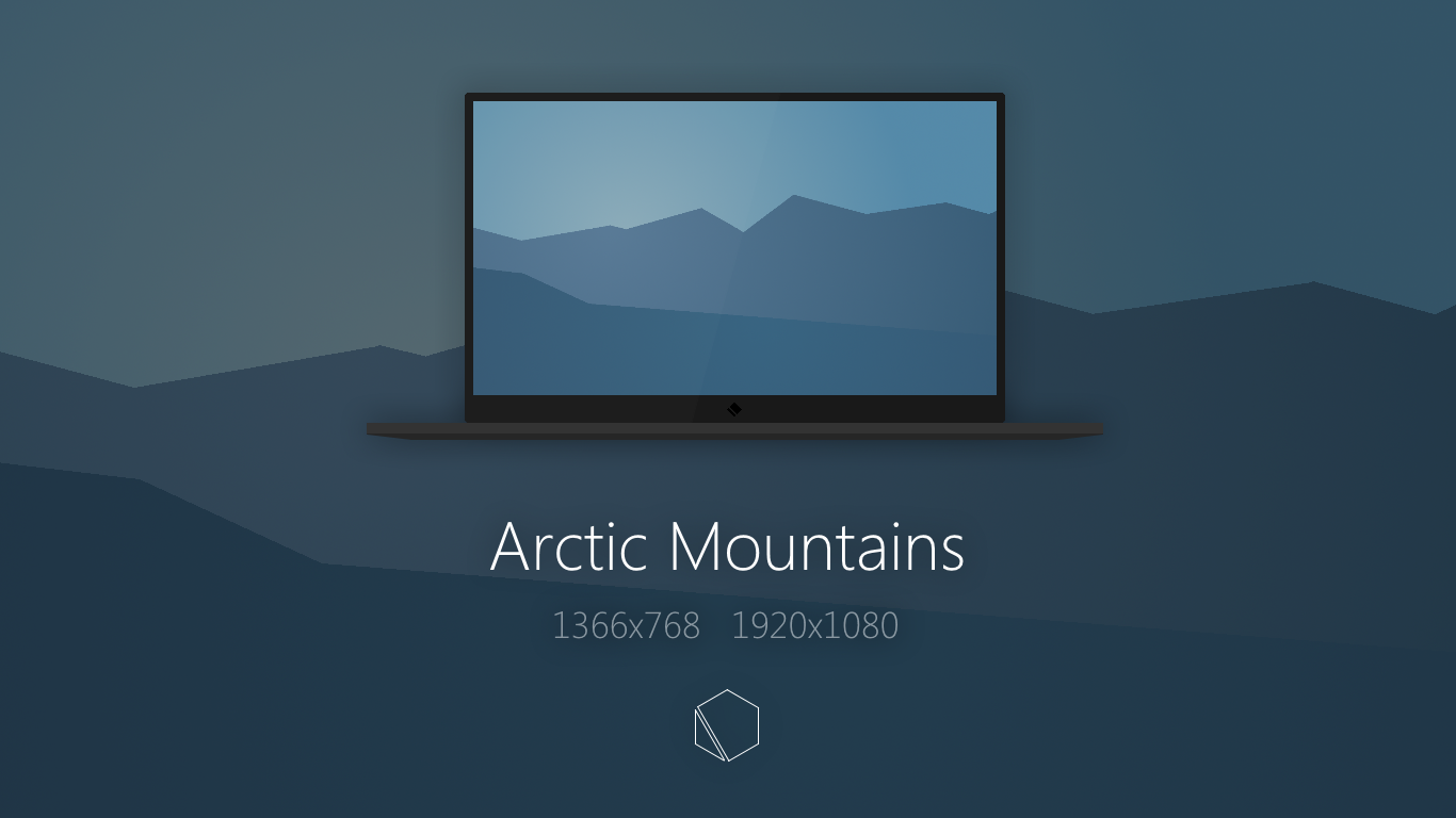 Arctic Mountains Wallpaper