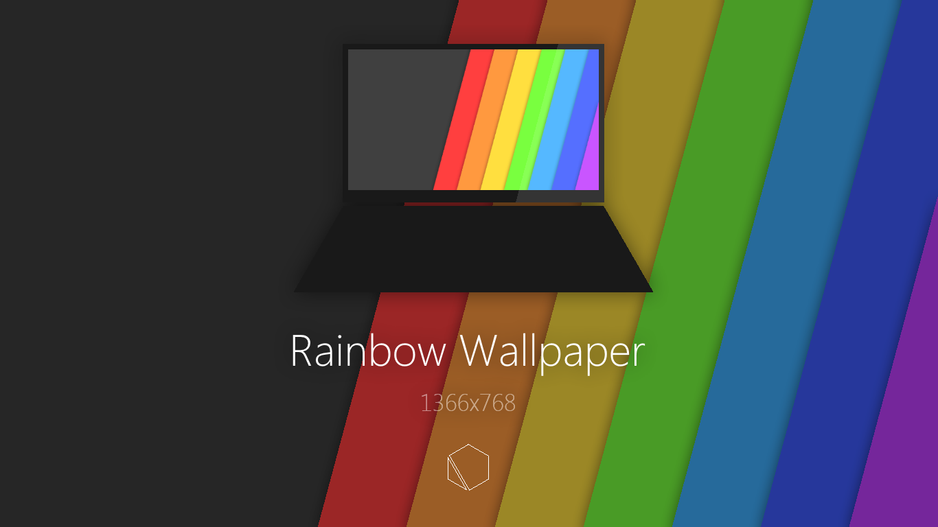Rainbow Wallpaper by TheButterCat on DeviantArt