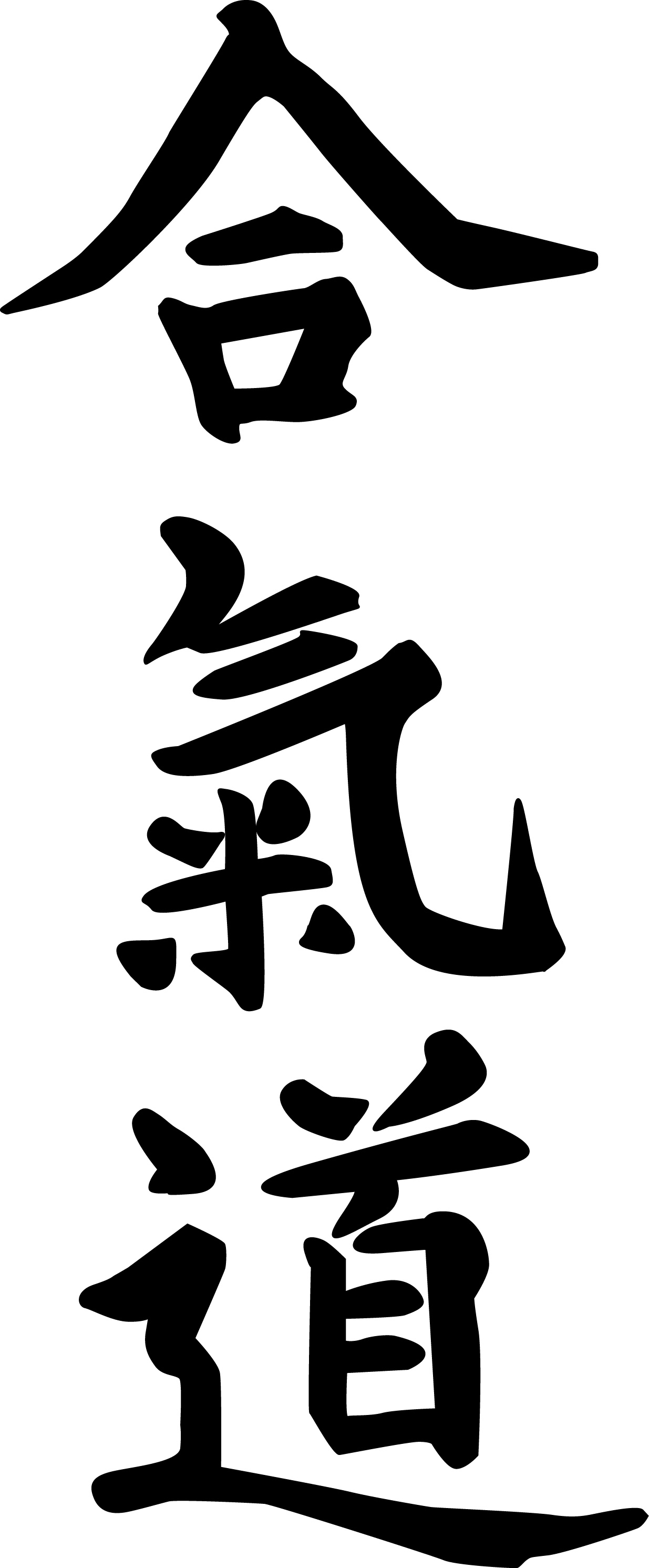 Aikido Kanji Vector by NitenNoYume on DeviantArt