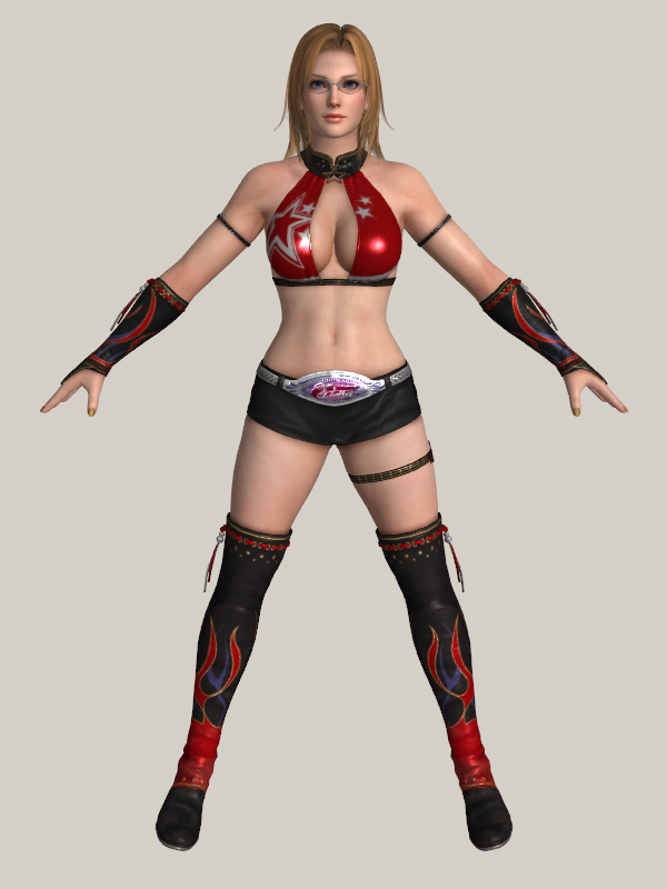 DOA5LR Tina Costume 003 XPS Model