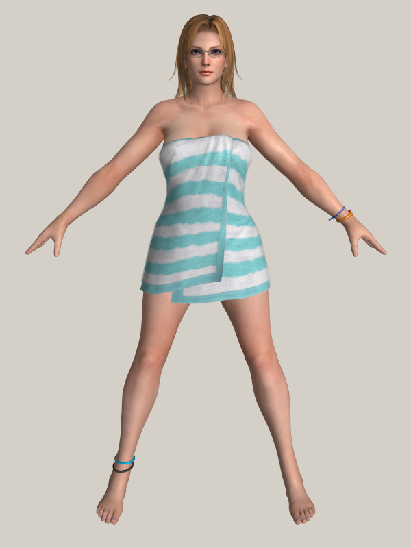 DOA5LR Tina Costume 031 XPS Model