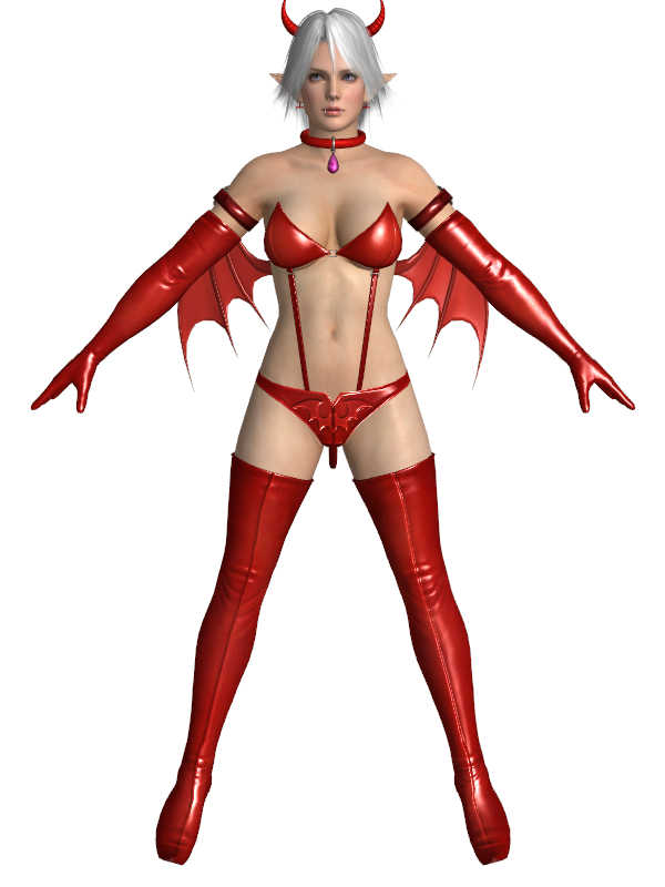 DOA5LR Christie Costume 028 XPS Model