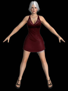 DOA5LR Christie Costume 005 XPS Model