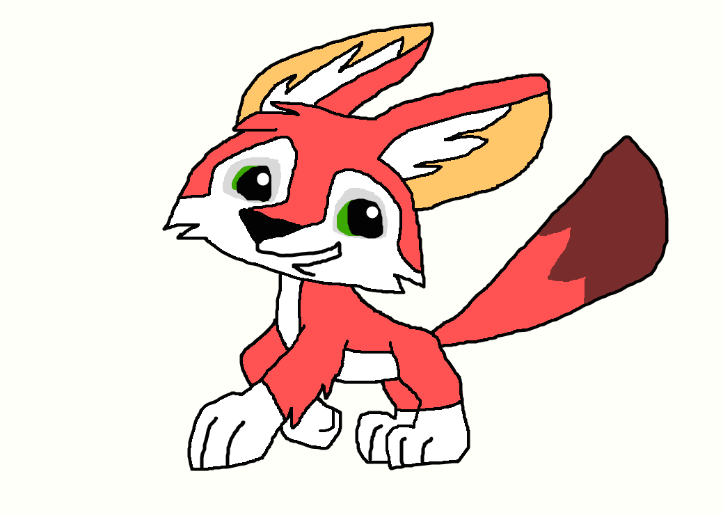 PAWSOME Drawing of Animal Jam Fennec Fox by LaceyPowerPuffGirl on ...