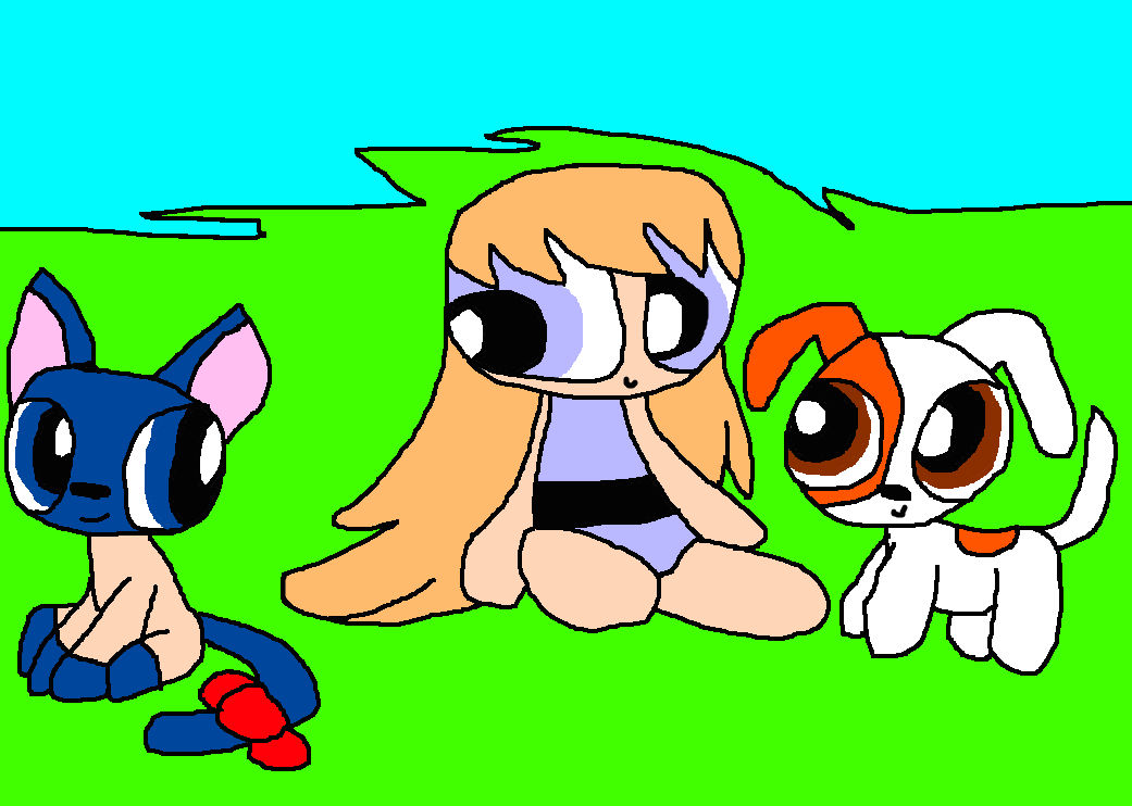 Cute Drawing with Fauna and her Pets by LaceyPowerPuffGirl on DeviantArt