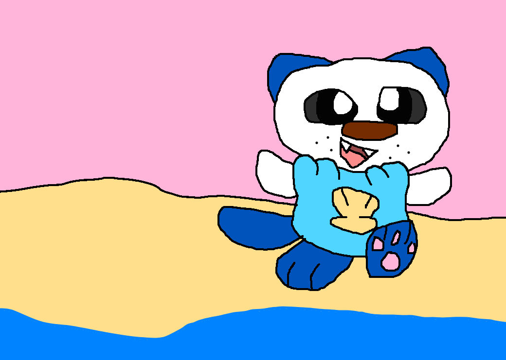 Pokemon Drawing Of Oshawott By Laceypowerpuffgirl On Deviantart