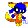 Drawing of Swiper the Fox but hes in Puffed Style