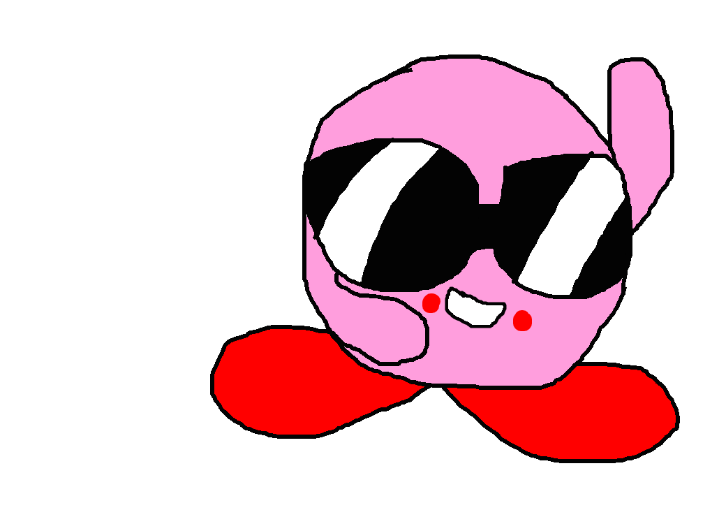 Drawing Kirby dancing to Gangnam Style by LaceyPowerPuffGirl on