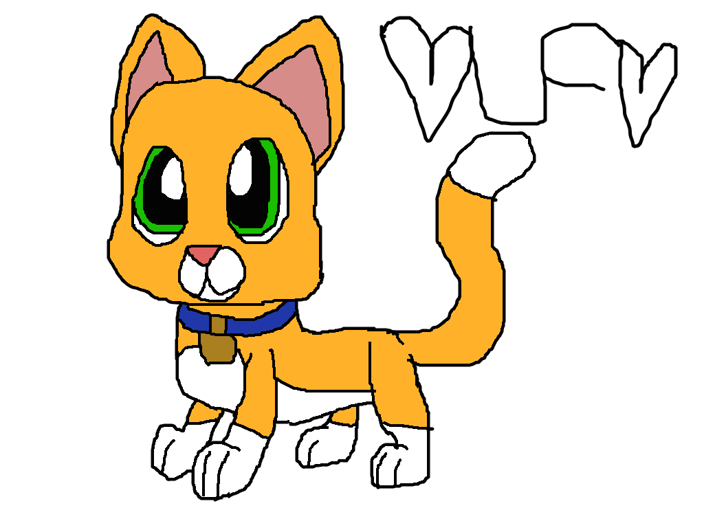 Drawing of Sox the Cat by LaceyPowerPuffGirl on DeviantArt