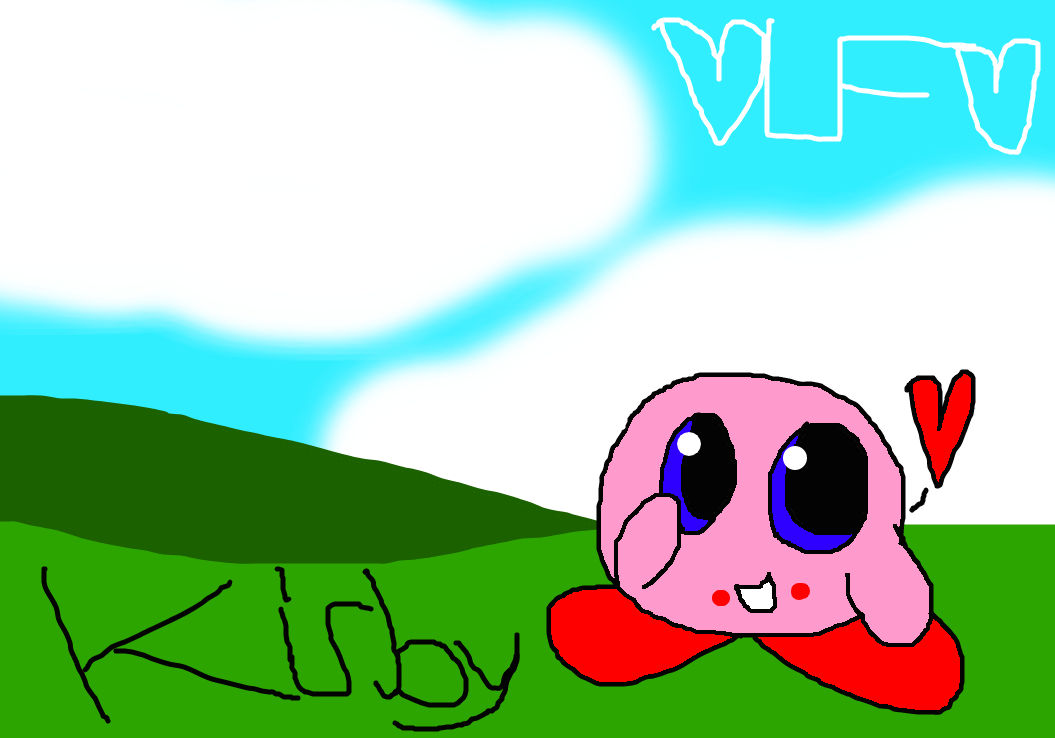 Just a HEKKIN CUTE Drawing of Kirby by LaceyPowerPuffGirl on DeviantArt