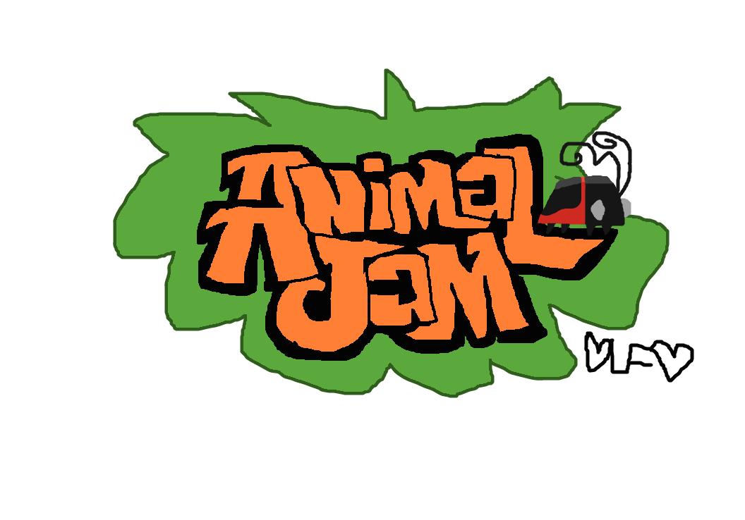 PAWSOME Drawing of the Animal Jam Logo by LaceyPowerPuffGirl on DeviantArt