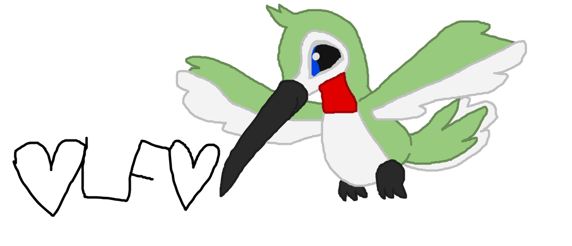 Bird Drawing - It's just a Hummingbird by LaceyPowerPuffGirl on DeviantArt
