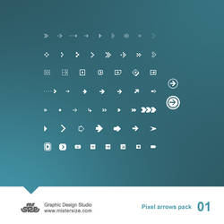 Pixel Arrows Pack 01 by sizer92