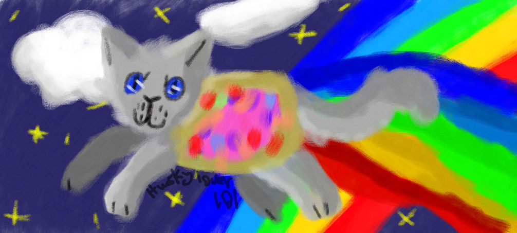 NYAN CAT by huskylover101 on DeviantArt