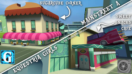 Map - Canterlot City Mainstreet (A-GMOD) [Mirror]