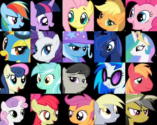 Custom MLP Desktop/Shortcut Icon Pack 1