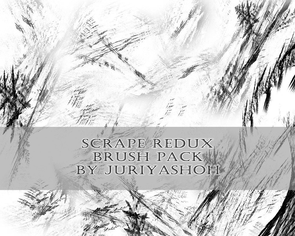Stock Scrape Redux Brush Pack by JuriyaShoh on DeviantArt