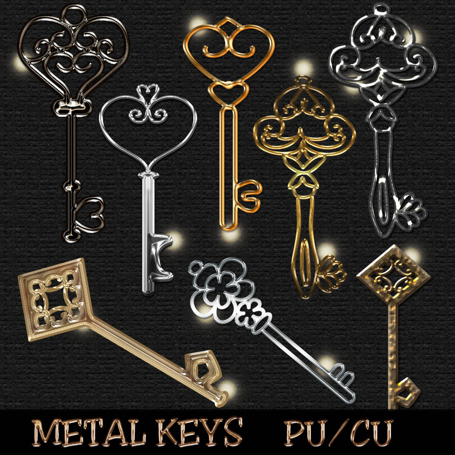 Metal Keys by SherryLauren by BABI40 on DeviantArt