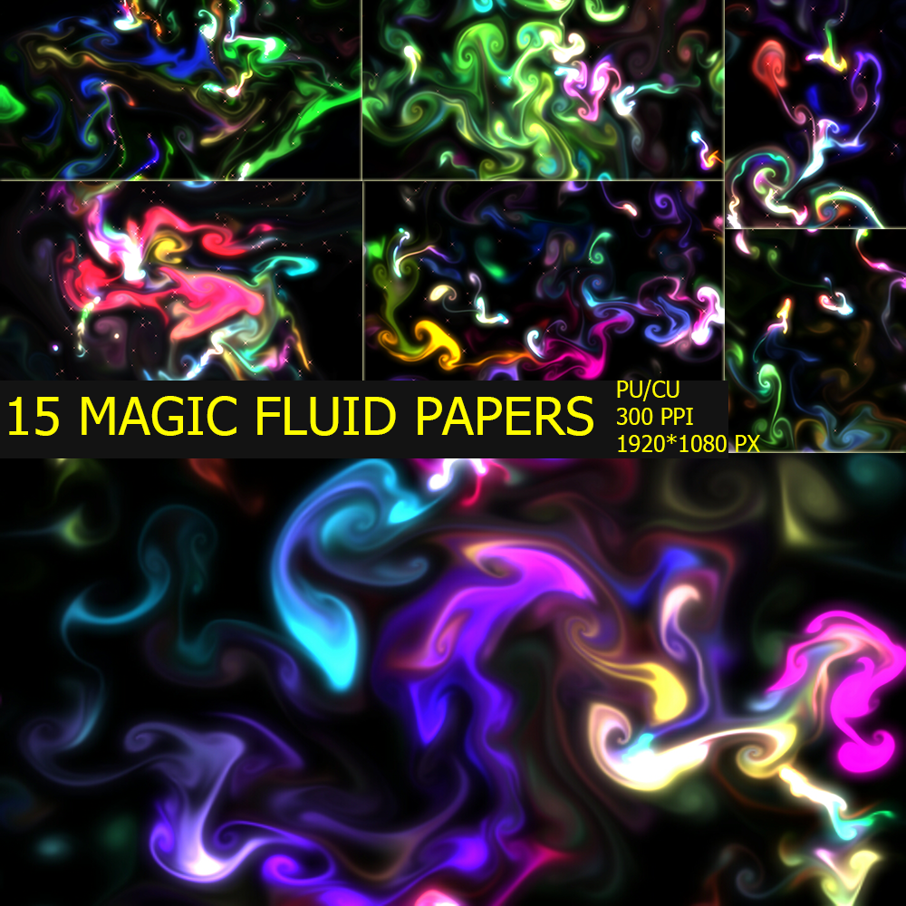 MAGIC FLUID PAPERS by SL