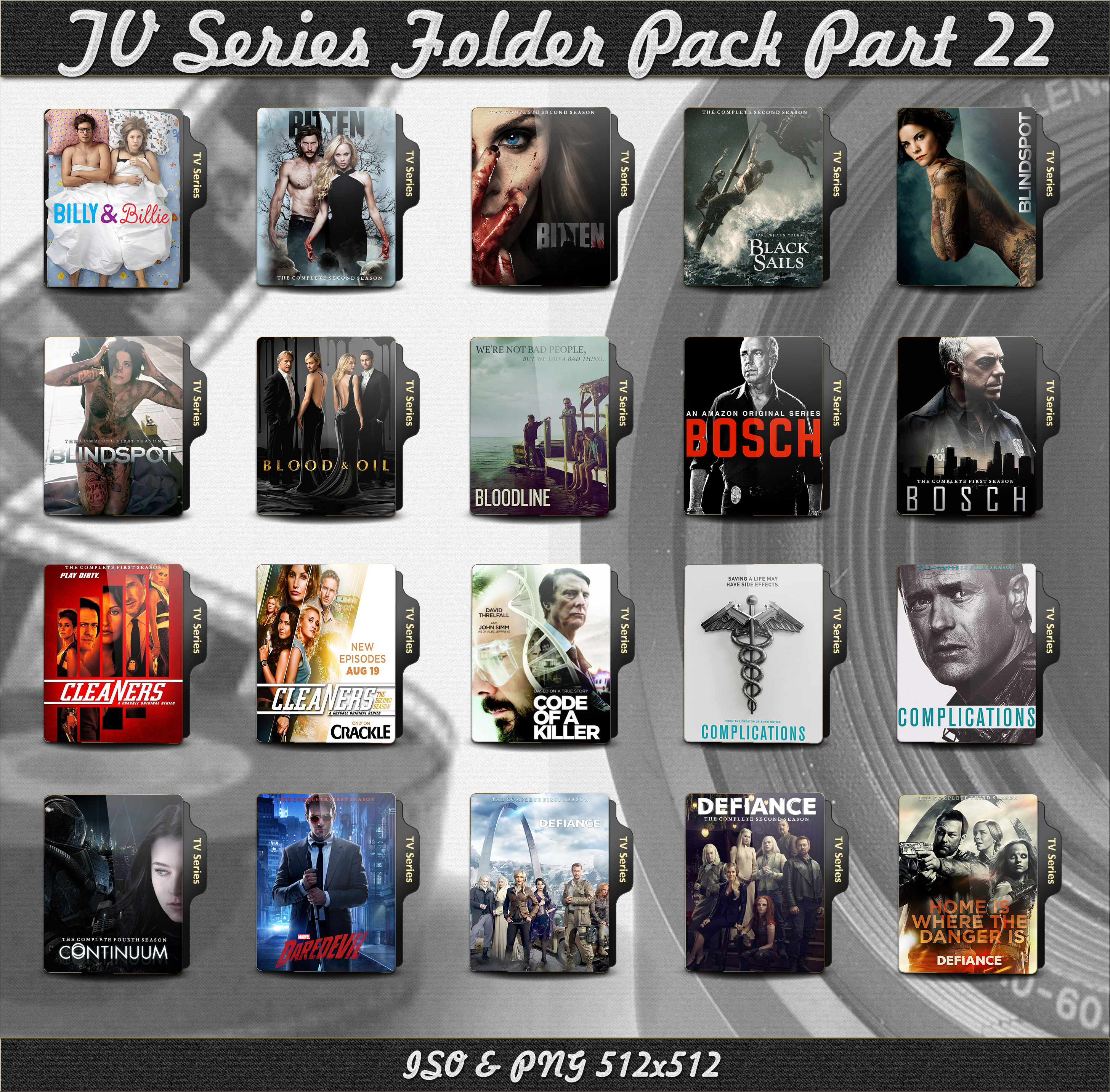 TV Series Folder Pack Part 22