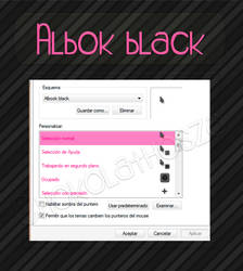 cursor albook black