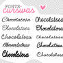 Fonts cursivas c: