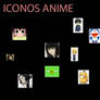 iconos anime variados