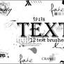 'Text Squared' Brushes