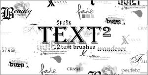 'Text Squared' Brushes