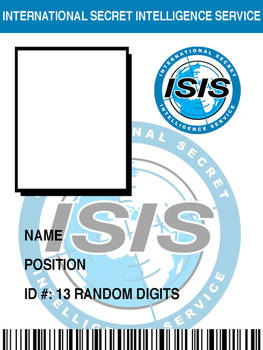 ISIS Badge BLANK
