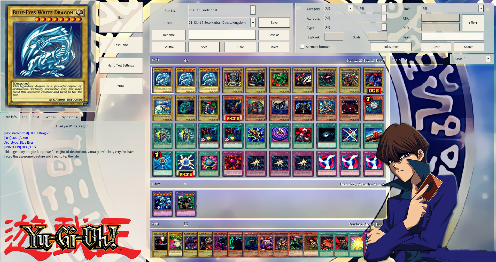 yugioh kaiba duelist kingdom deck Yu-Gi-Oh: The Best Cards in Seto Kaiba's  FandomSpot 3 booster packs of Duelist Pack Kaiba Duelist Kingdom Deck -