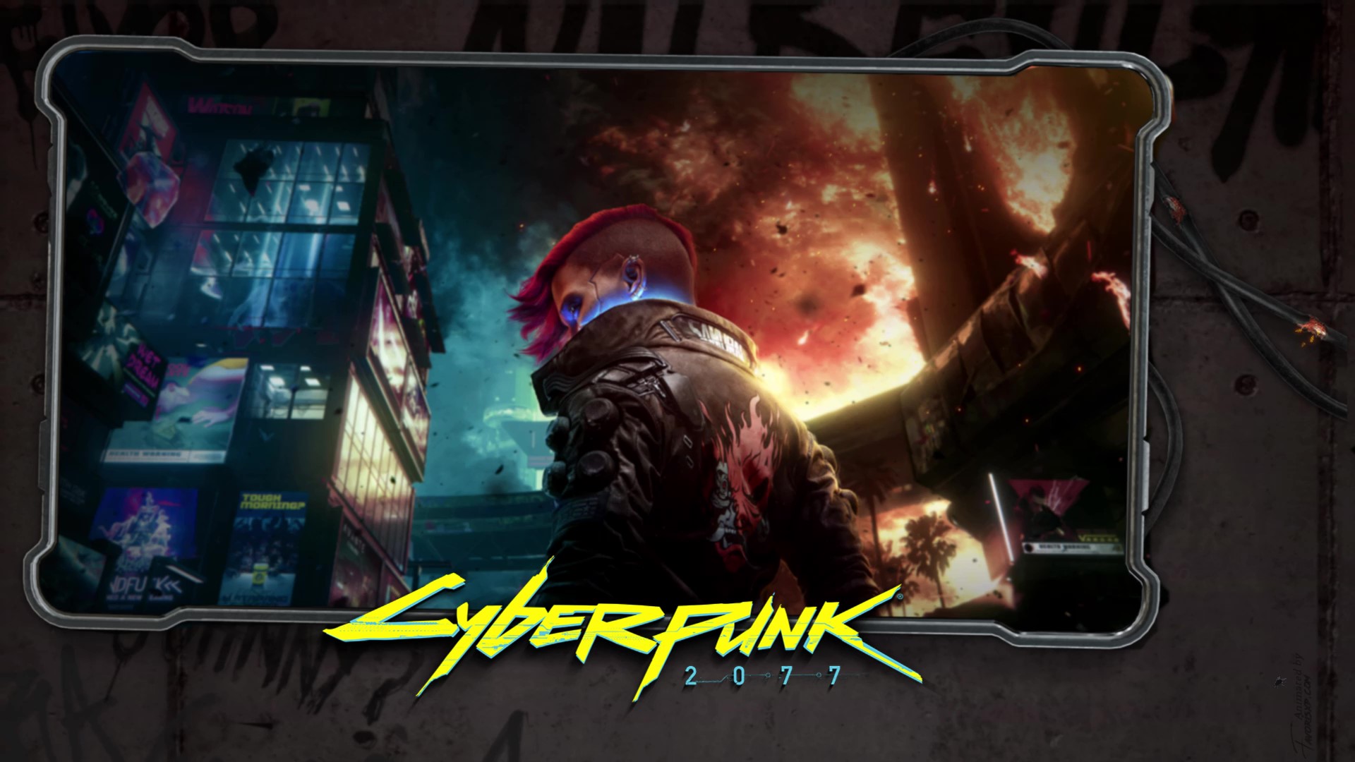Cyberpunk 2077 Wallpaper 4K, Black background, PC Games