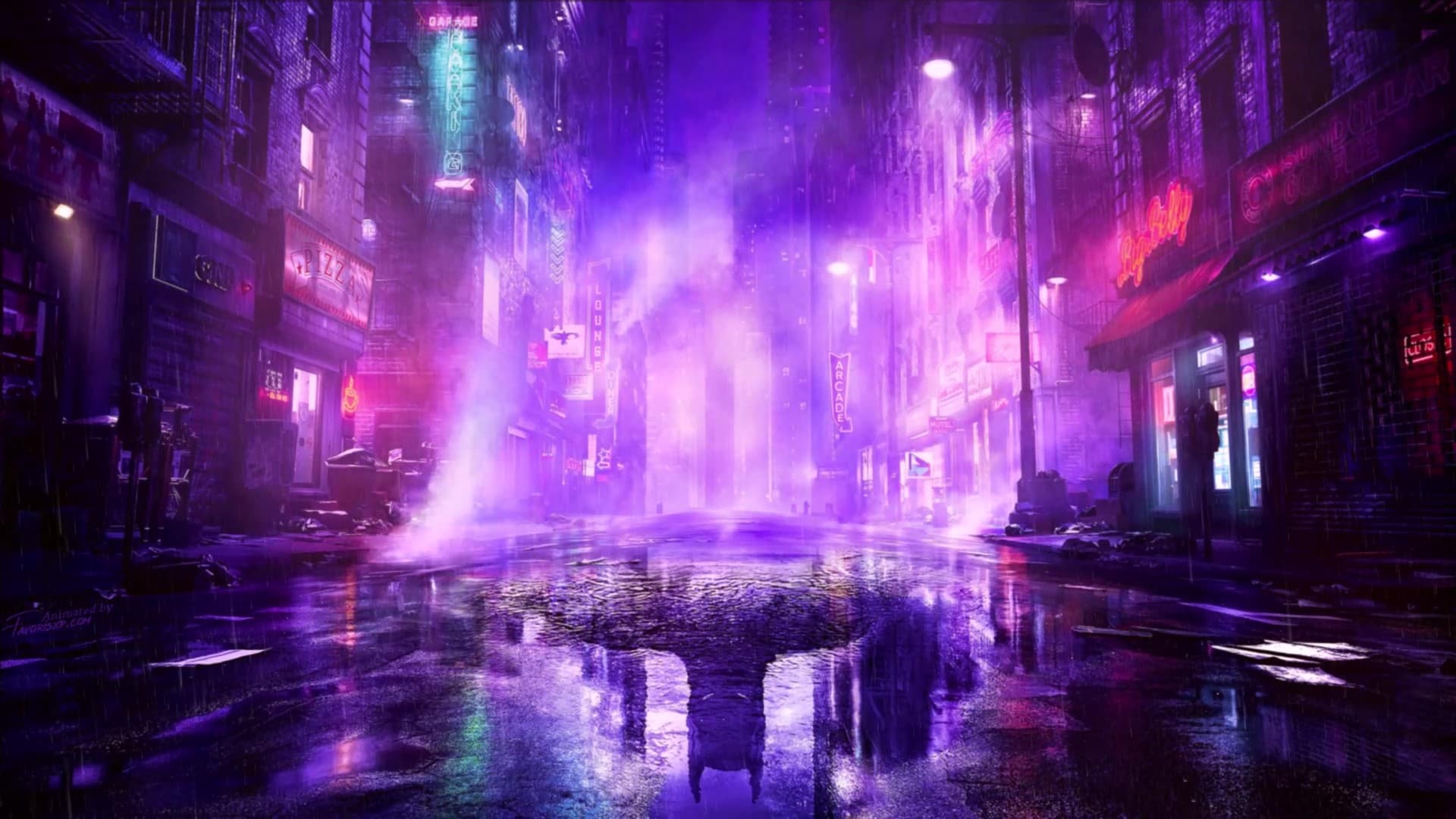 Cyberpunk Neon Live Wallpaper - Live Wallpaper