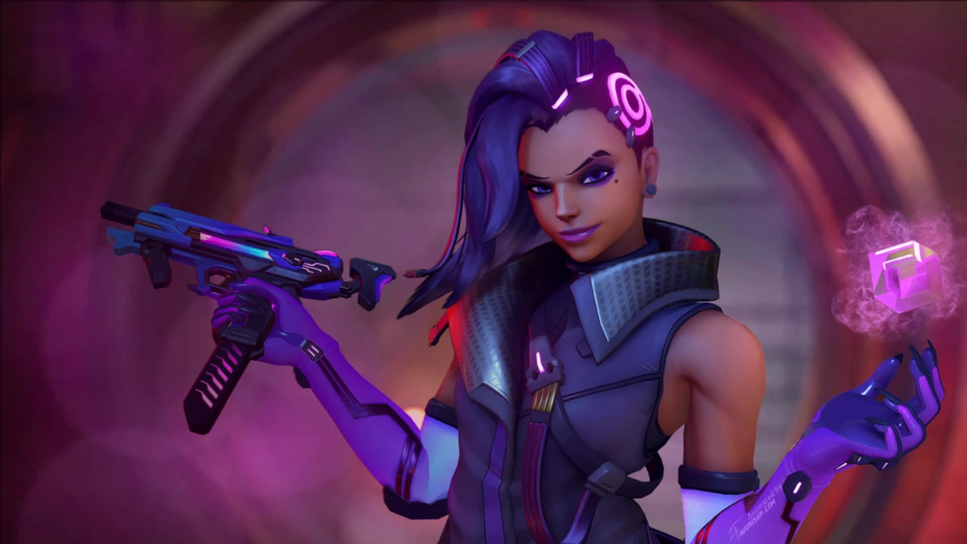 Overwatch 2 Sombra Animated Wallpaper For PC | by Favorisxp on DeviantArt