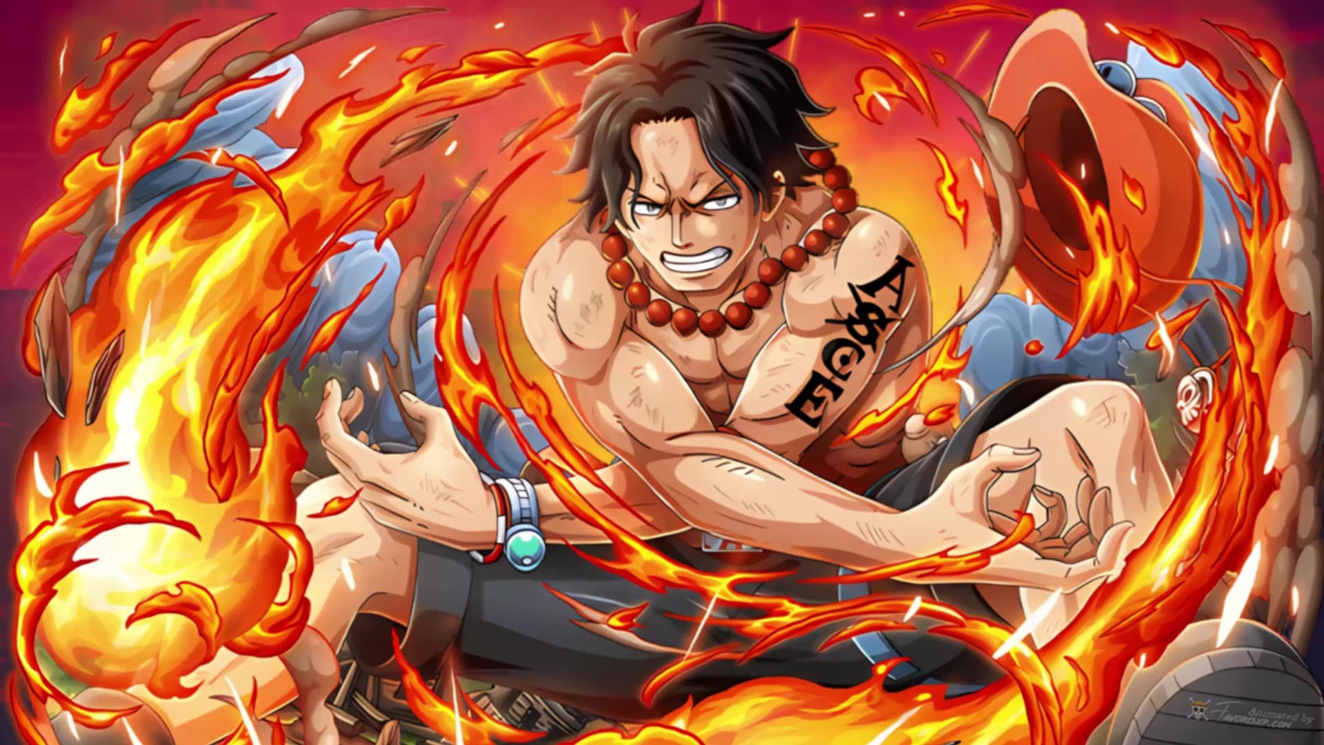 Ace One Piece Animated Wallpaper by Favorisxp on DeviantArt