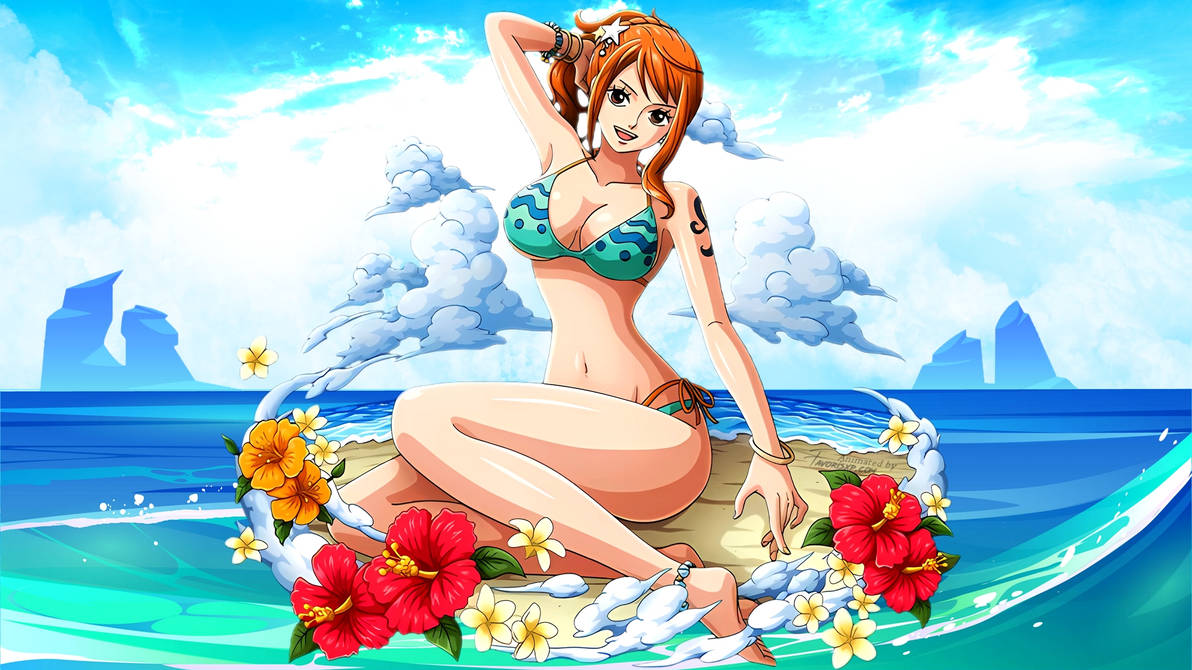 Anime One Piece Nami Wallpapers  Wallpaper Cave