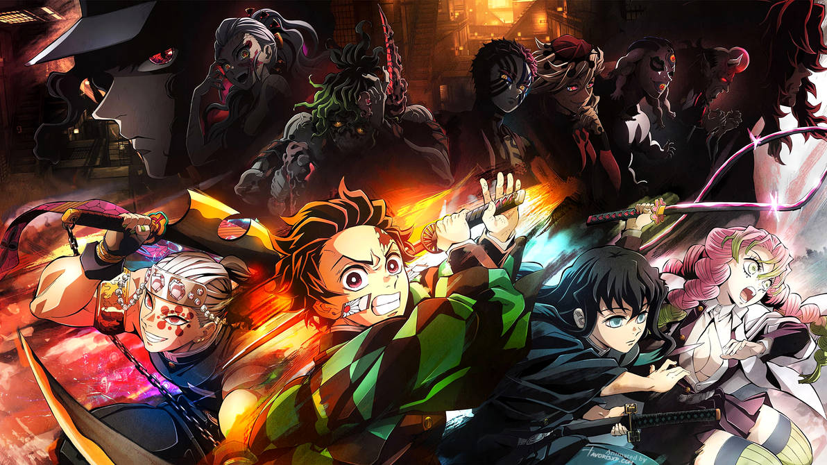 Demon Slayer Kimetsu No Yaiba animated wallpappers by Favorisxp on ...