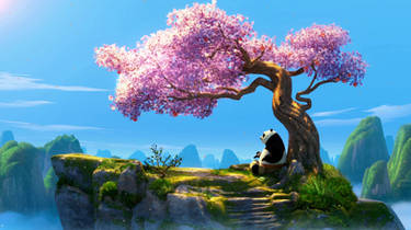 Kung Fu Panda 4 Po - Live wallpaper for PC