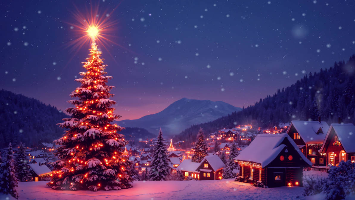 christmas tree wallpaper desktop