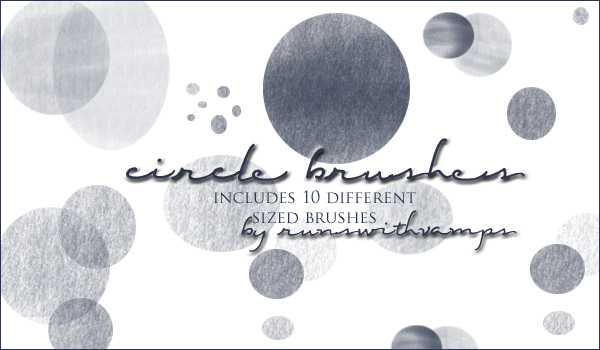 Circle Brushes by runswithvamps on DeviantArt