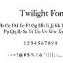 Twilight-Zephyr Font