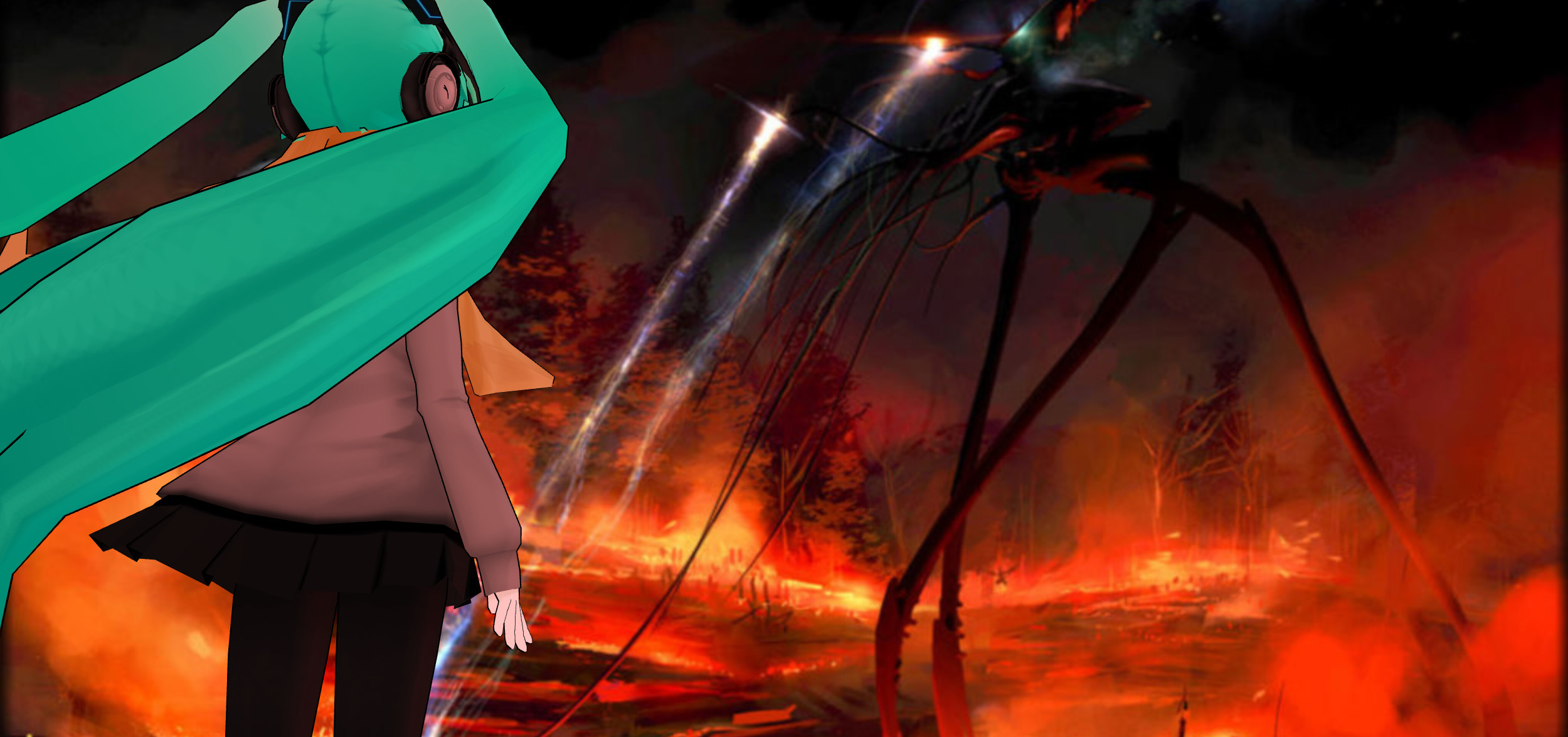 MMD - Miku Saboten Apocalypse (Unedited Ver.)