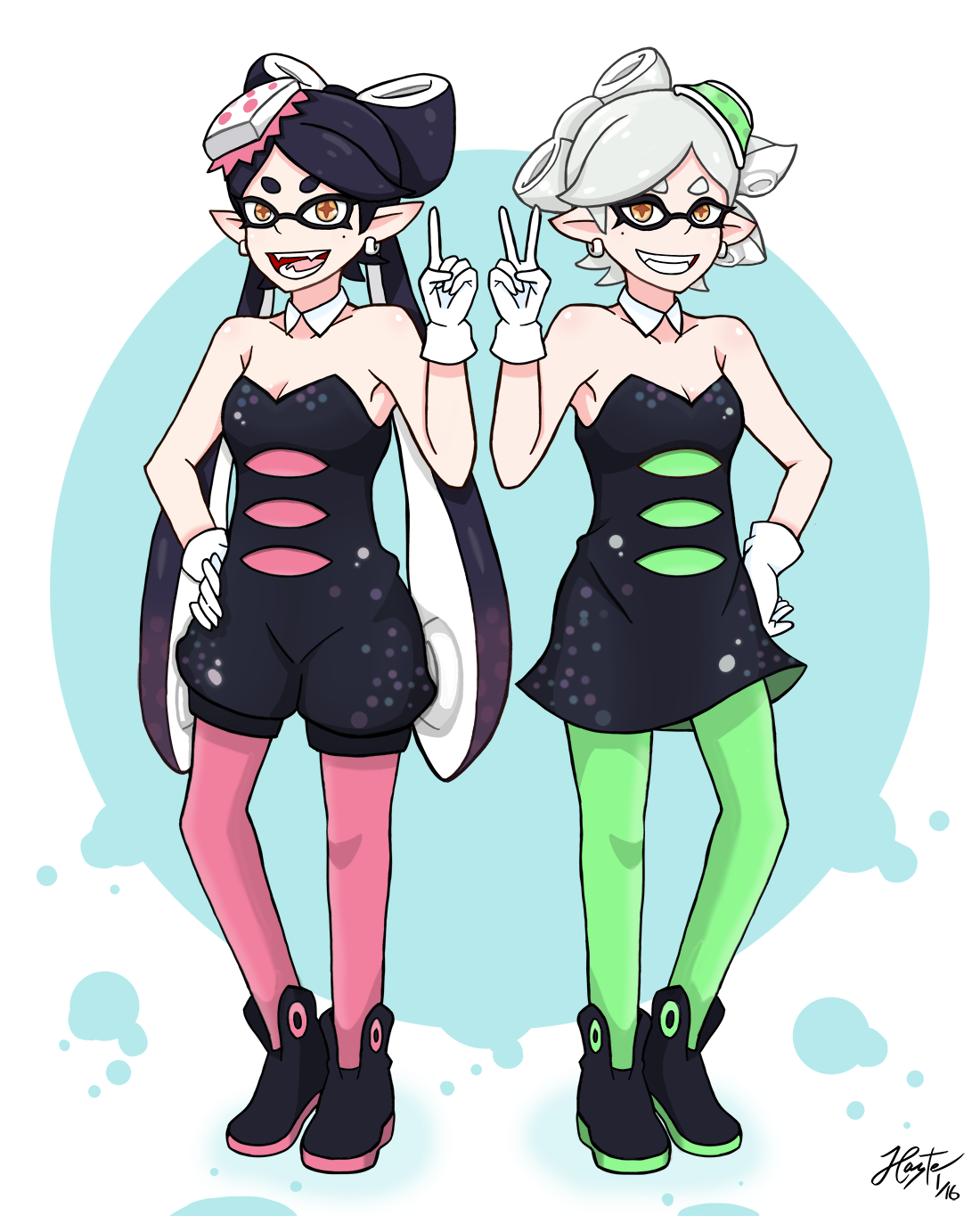 Splatoon: Callie and Marie