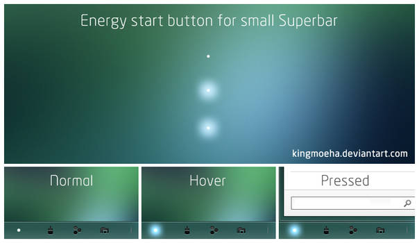 Energy dot for small taskbar