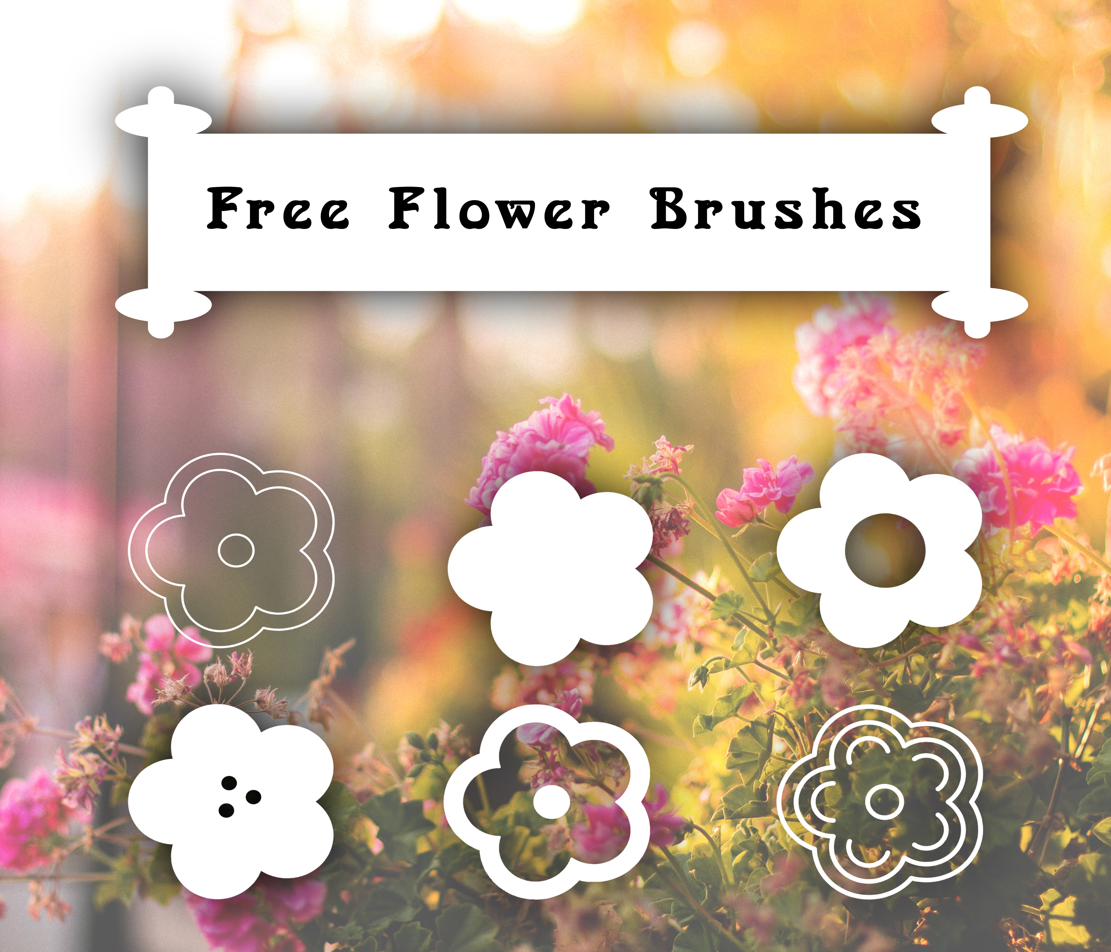 Free Flower Brushes by ChristiPetaloti on DeviantArt