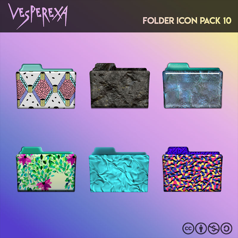 Folder Icon Pack 10 by Vesperexa on DeviantArt