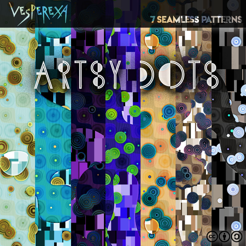 Artsy Dots Patterns by Vesperexa on DeviantArt